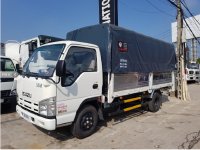 Xe tải Isuzu Vĩnh Phát 3.49t thùng dài 4.3m đời 2018 trả trước 100tr nhận xe