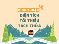 Diện tích tối thiểu được tách thửa tại tỉnh Bình Thuận