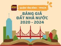 Bảng giá đất nhà nước quận Tân Bình, TP.HCM giai đoạn 2020 - 2024