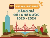 Bảng giá đất nhà nước huyện Lục Nam, tỉnh Bắc Giang giai đoạn 2020 - 2024