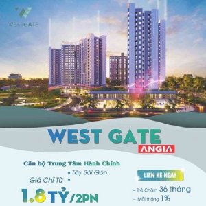 Chính thức mở bán căn hộ West Gate giá từ 30tr/m2. LH: 0779.774.555