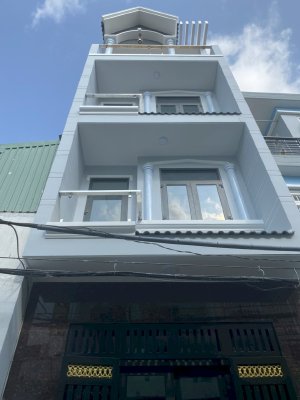 Nhà mới đường số 4, Gò Xoài, Bình Tân. 4x13m. đúc 4 tấm. giá 5.4 tỷ tl