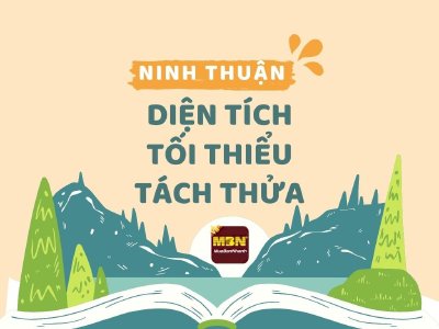 Diện tích tối thiểu được tách thửa tại tỉnh Ninh Thuận