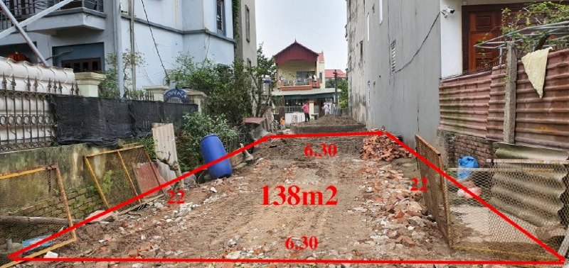 Cần bán đất thổ cư Hà Nội 138m2  đường 8m Tại Báo Đáp, Kiêu kỵ, Gia Lâm, HN