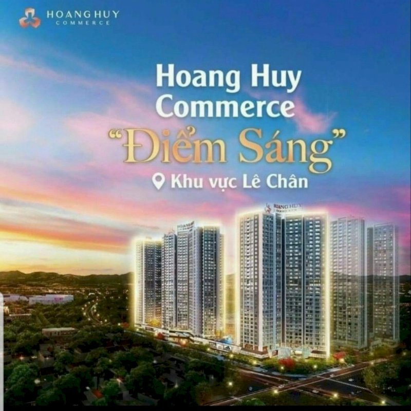 Căn hộ 5 sao Hoàng Huy Commerce Võ Nguyên Giáp, Hải Phòng