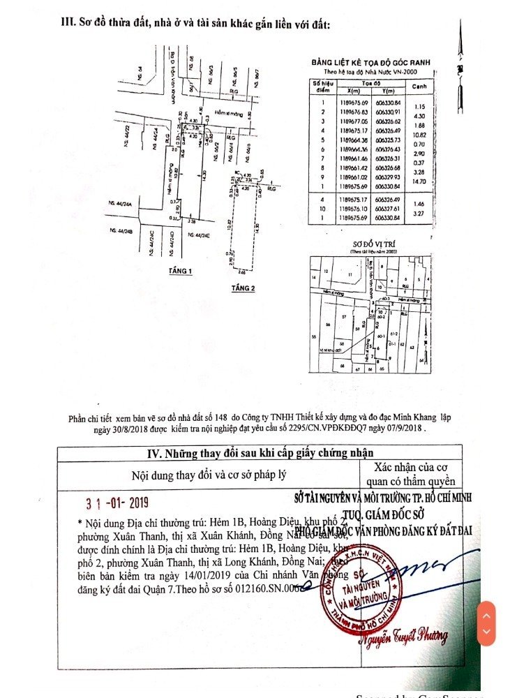 Nhà hẻm xe hơi 66 Trần Văn Khánh, Q.7, 4,3mx17m, 1 lầu, giá 5,5