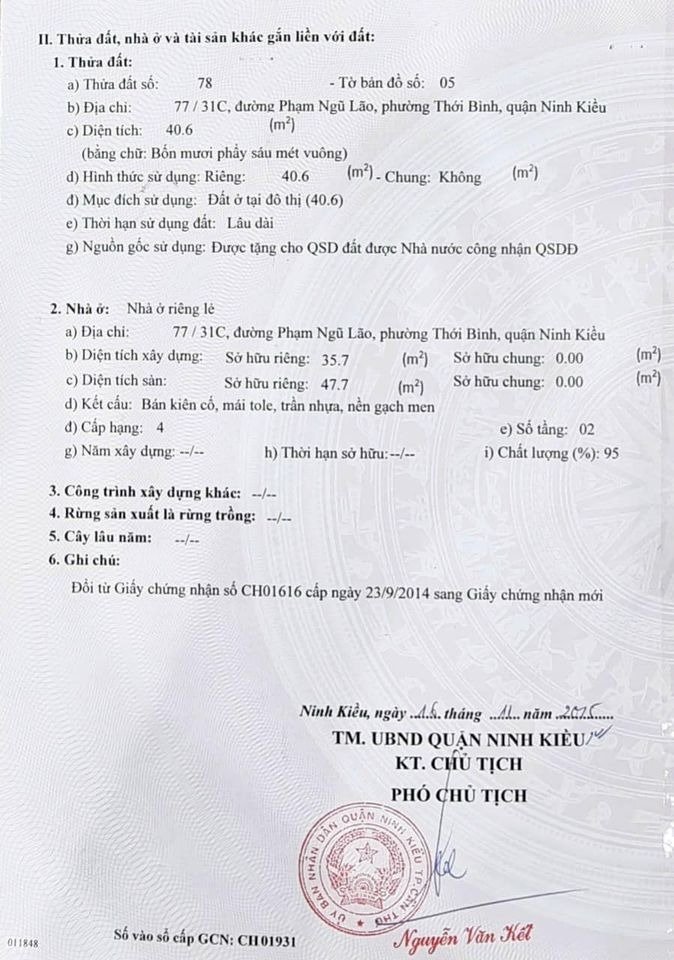 Nhà Trệt Lửng 2 Mặt Tiền 3x13.5 Phạm Ngũ Lão 1 Tỷ 850 Triệu