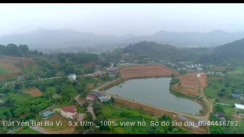 Chỉ từ 1,4tỷ sở hữu ngay lô đất view hồ Yên Bài, Sổ đỏ lâu dài. 