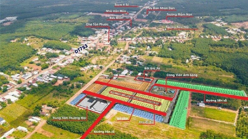 Cần bán đất mặt tiền Tân Phước giá 600 triệu và chiết khấu 40 triệu