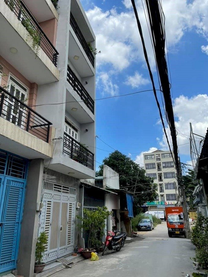 Nhà hẻm 6m Tậy Thạnh, Tây Thạnh, Tân Phú, 87m2, 2 tầng, Ninh nhà phố.