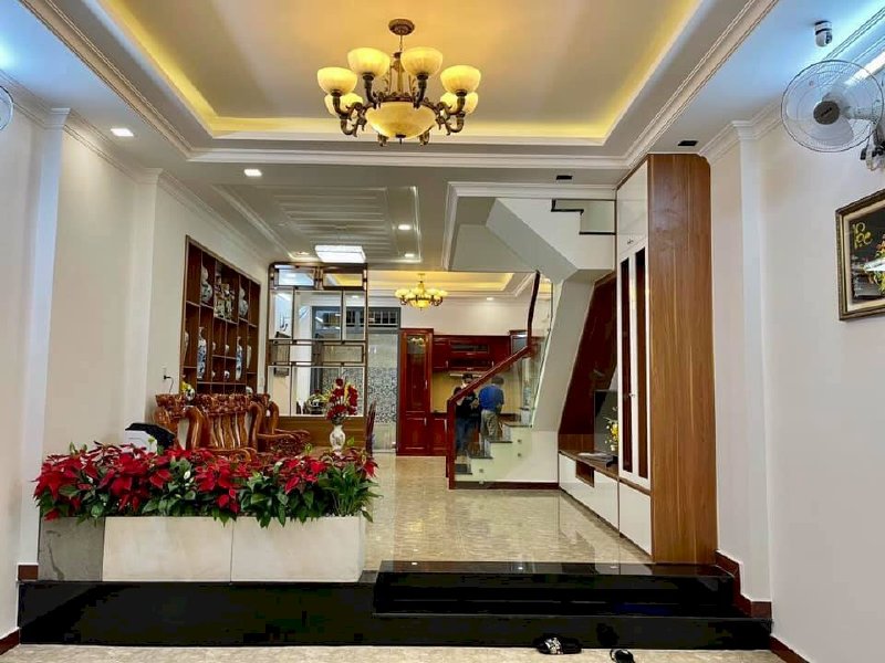 Bán nhà HXH Nơ Trang Long, Bình Thạnh. 85m2, 4 tầng. Giá 8tỷ7