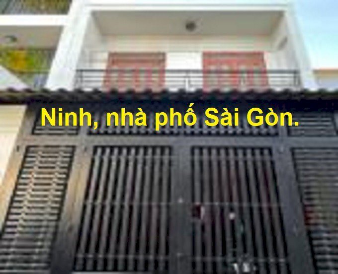 Nhà HXT Trường Chinh, Tây Thạnh, Tân Phú, 110m2, giá đầu tư. Ninh nhà phố.