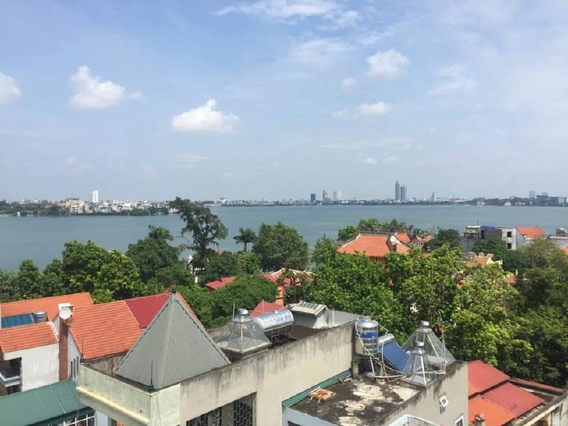 Bán nhà 85m x 6 tầng phố Trích Sài, Tây Hồ, view Hồ Tây, Ô tô