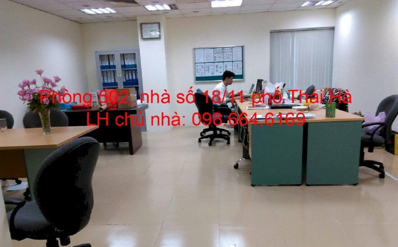 45, 48, và 95m2 VP tại tòa nhà VP 9 tầng số 11 Thái Hà, Chính chủ, giá rẻ, DV tốt.