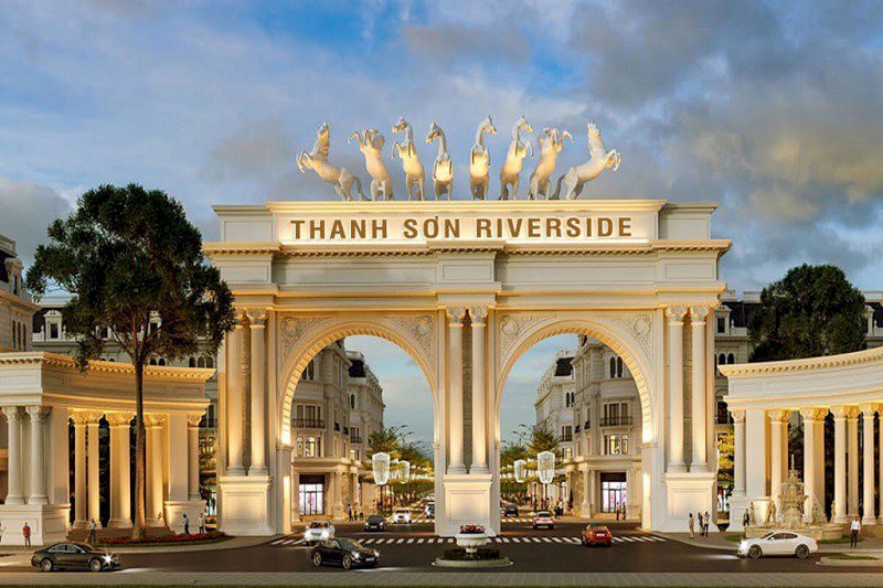 Mở bán đợt 2 dự án vàng trung tâm huyện Thanh Sơn . KDT Thanh Sơn Riverside