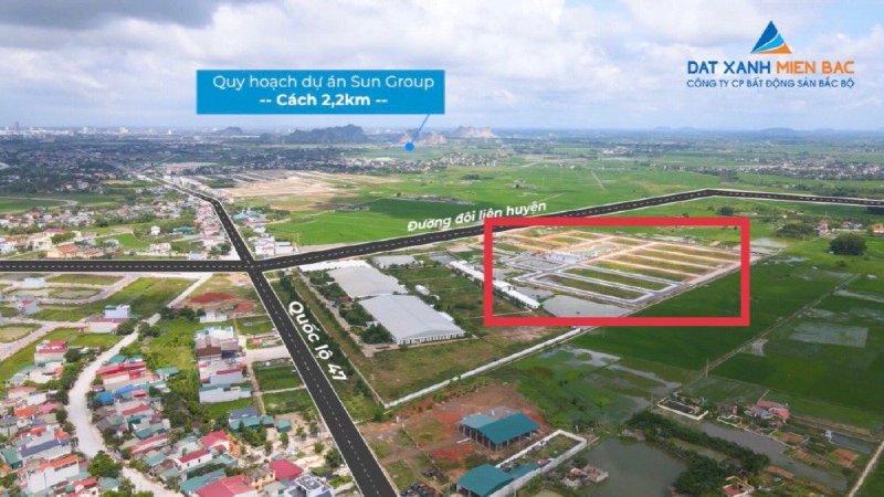 Tìm đất đầu tư giá rẻ quanh Thành phố Thanh Hóa - KDC Đồng Nam - MB 650