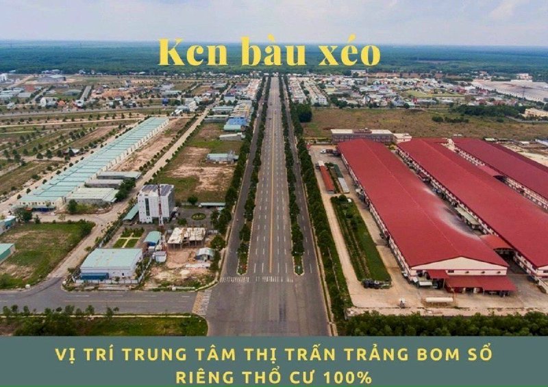 Đất tại Trảng Bom, Sổ riêng, thổ cư 100%, Ngân Hàng Hỗ Trợ Vay Vốn