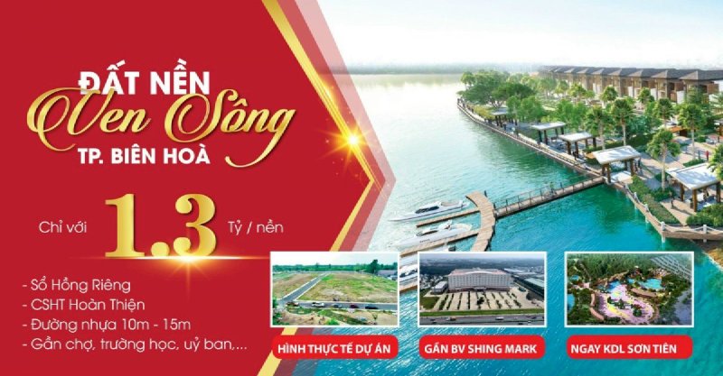 Bán đất mt đường 10m kinh doanh buôn bán p.an hoà shr thổ cư giá 1tỷ2