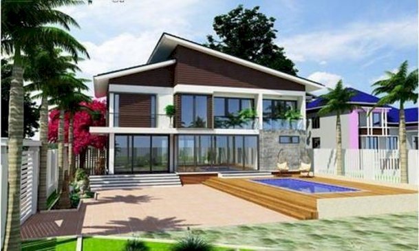 Nhà ống mái Thái 5x20m ở đô thị đẹp không tì vết nhờ thiết kế thông minh