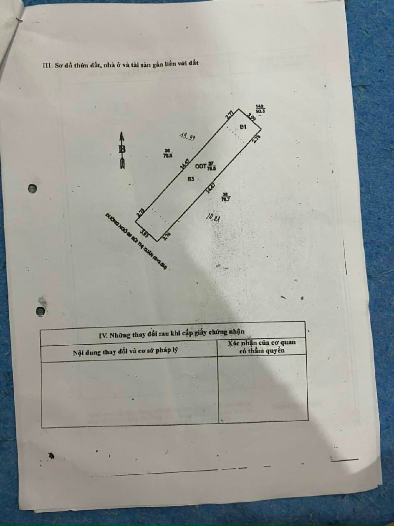 Bán nhà mặt phố Lý Thánh Tông, ph Lê Thanh Nghị, TP HD, 78.6m2, 3 tầng, 3 ngủ, view sông