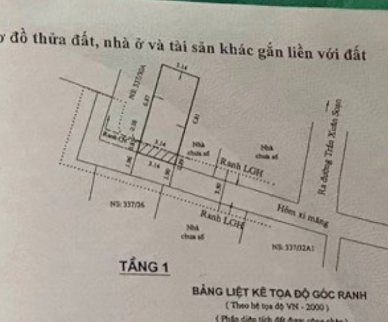 Nhà bán hẻm 337 Trần Xuân Soạn, Q.7, DT : 3.2mx7.5m, 1 lầu, Giá 2.65 tỷ