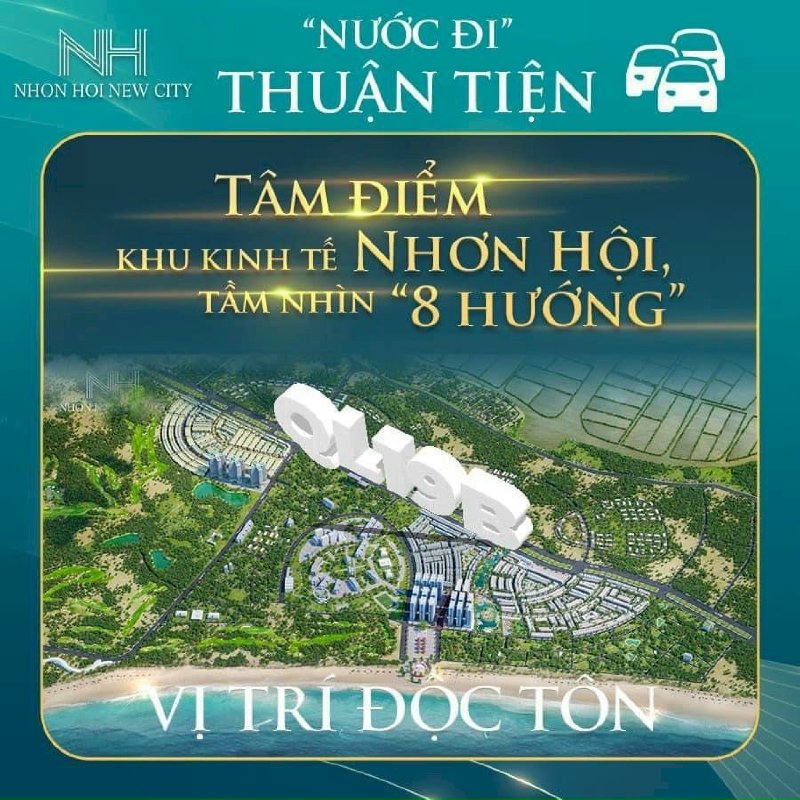 Đất nền dự án Nhơn Hội New City