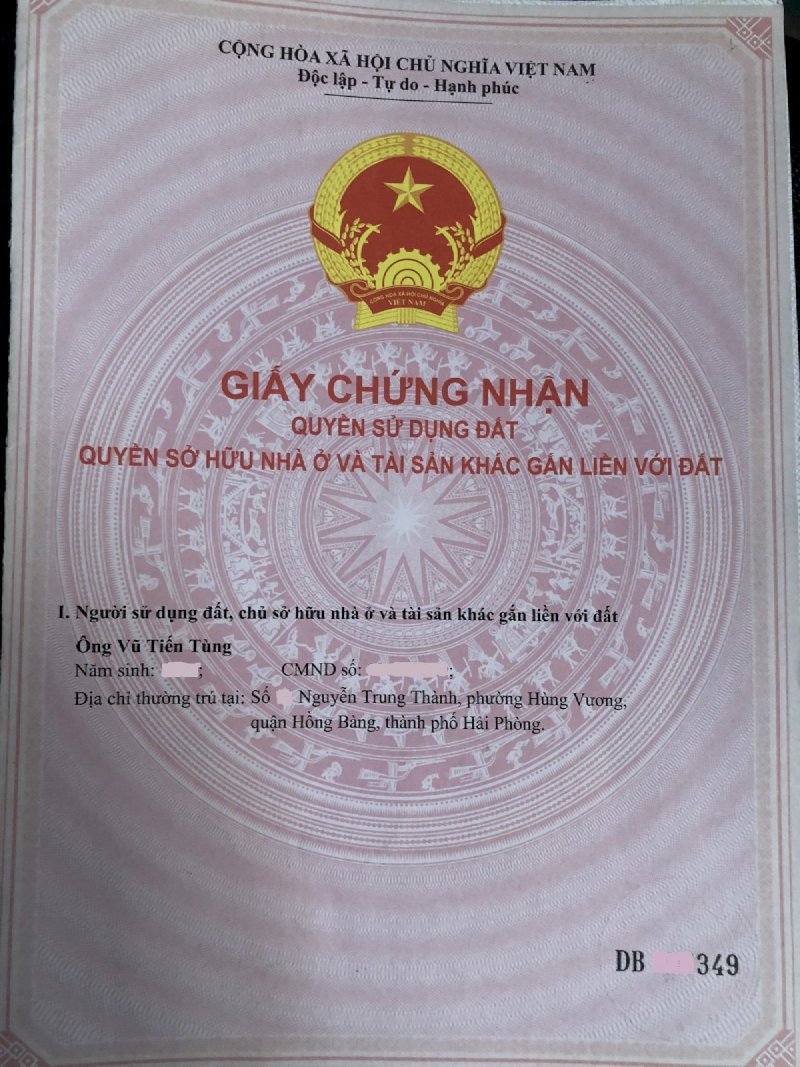 Bán đất 75m2 Đông Nam phường Hùng Vương, Hồng Bàng đường 13,5m giá 2,5 tỷ