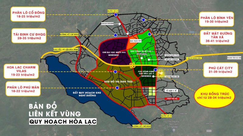 Đất vàng mặt đại Lộ Thăng Long diện tích sử dụng 100m2 giá bán chỉ 1,5 tỷ