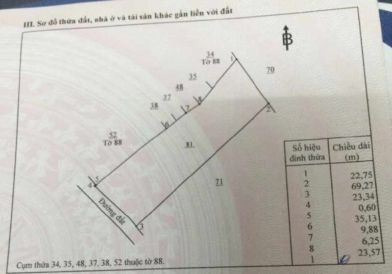 Đất ONT gần sân bay Long Thành, 1525m2, Chỉ 7 tỷ, Chủ ngộp gấp bán