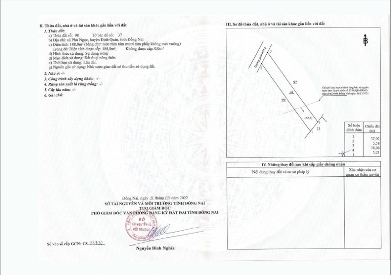 Đất Nền Phú Ngọc, Định Quán, Siêu Vip Có Sổ Hồng Riêng, Giá Chỉ 4,6tr/m2, Full 100% Thổ Cư