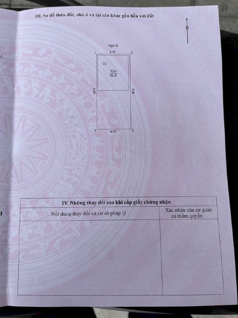 Bán nhà chính chủ Khương Đình, Thanh Xuân, 45m2 x6 Tầng x MT 4,6m, Thang máy kinh doanh VP, Otô