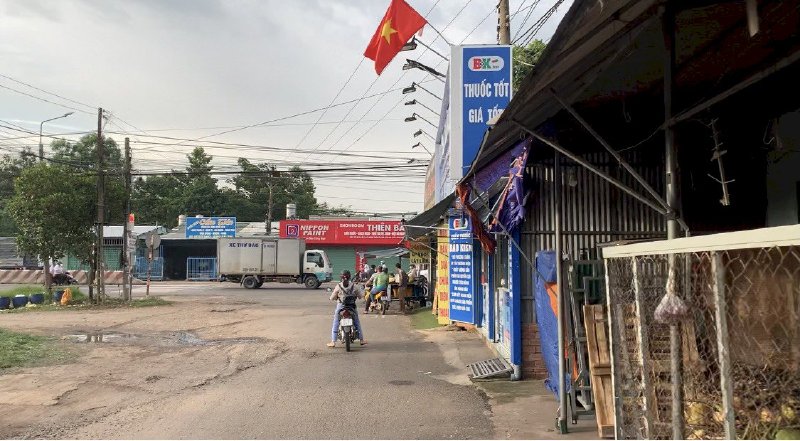 Đất mặt tiền kinh doanh đường liên xã Tây Hoà, TT Trảng Bom 188m2 sổ riêng chỉ 1,350tr