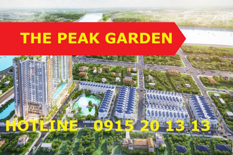 The Peak Garden Officetel-50m2-1.7 tỷ; 2PN-3.5Tỷ; 3PN-5 tỷ, Vay Lãi 4 Năm