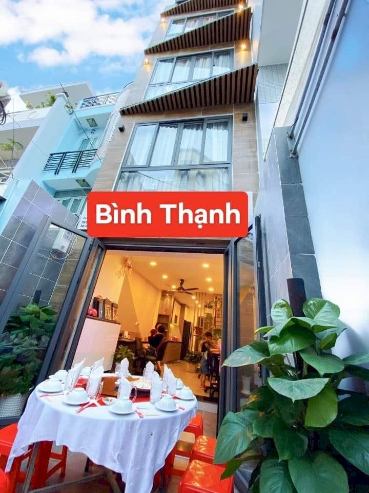 Bán nhà Ngô Tất Tố Bình Thạnh, 5 tầng 40m2, hẻm xe hơi, chỉ 8 tỷ TL