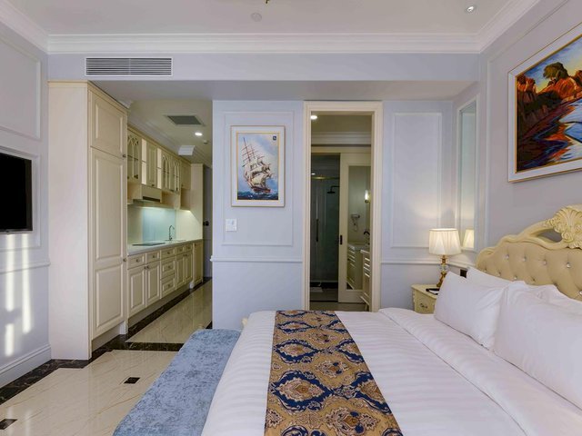 Căn hộ khách sạn đầy đủ nội thất, Lan Rừng Phước Hải 57m2 , đầy đủ nội thất - nhận nhà ngay.