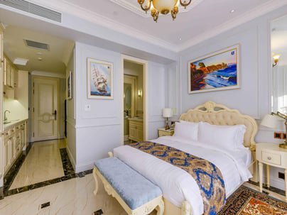 Căn hộ khách sạn biển 1PN đầy đủ nội thất, trực diện biển - Lan Rừng Phước Hải