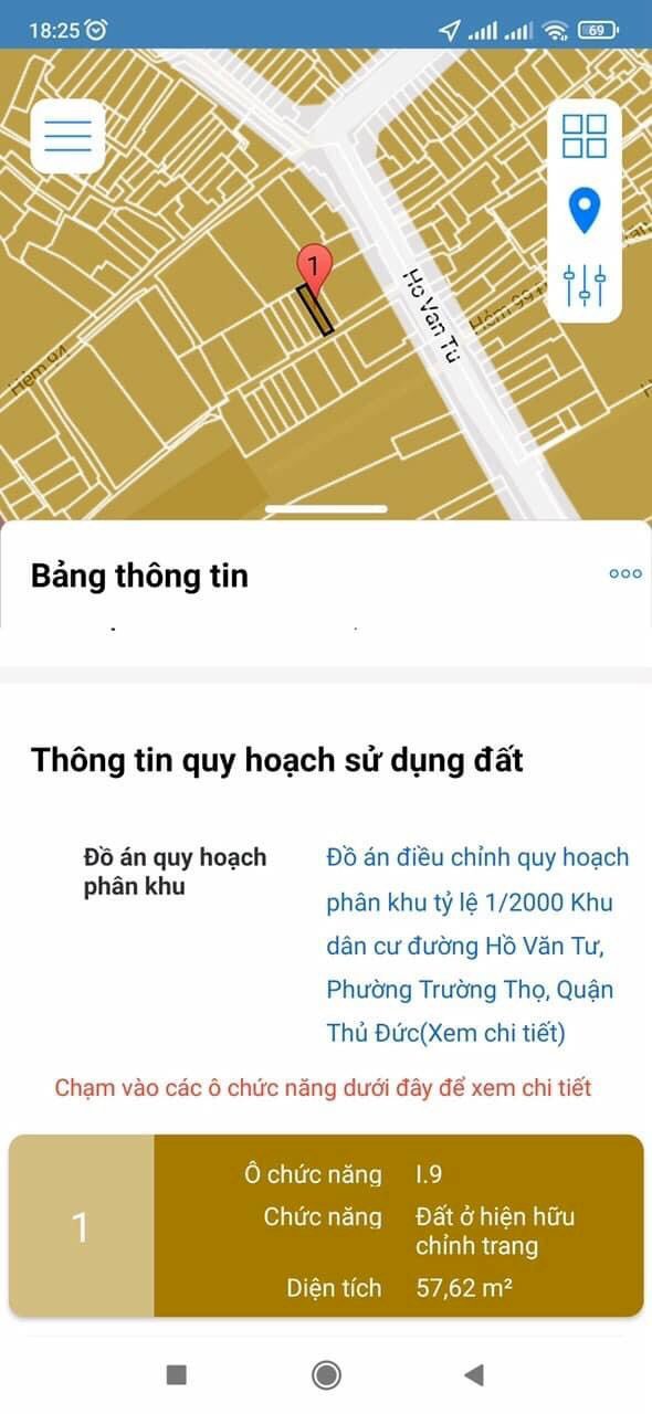 Bán nhà đường Hồ Văn Tư, P. Trường Thọ Thủ Đức, dt 56m2 giá 4,3 tỷ