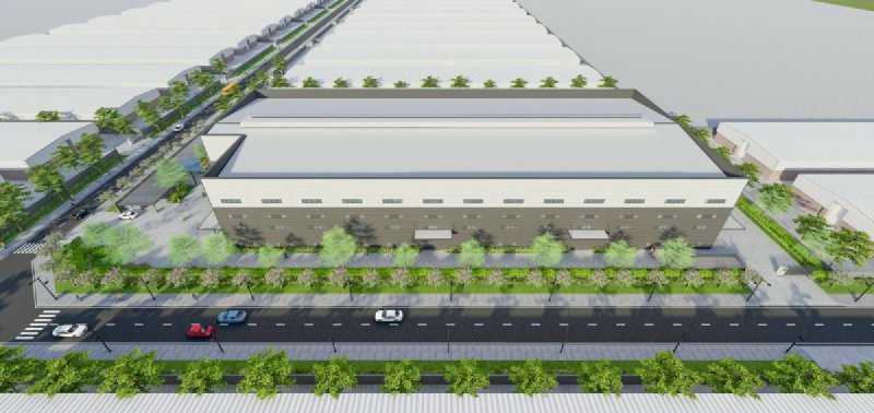 Cho thuê 5.000m2 nhà xưởng khu CN Nam Sơn – Hạp Lĩnh, PCCC tự động