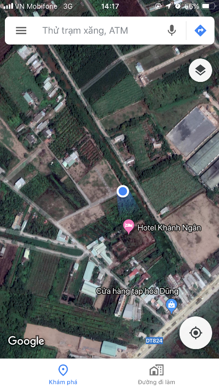 Chính chủ bán nhanh đất nền thổ cư 100% đường 5m thuộc đường Ấp 2, xã Hựu Thạnh, huyện Đức Hòa, Long An.