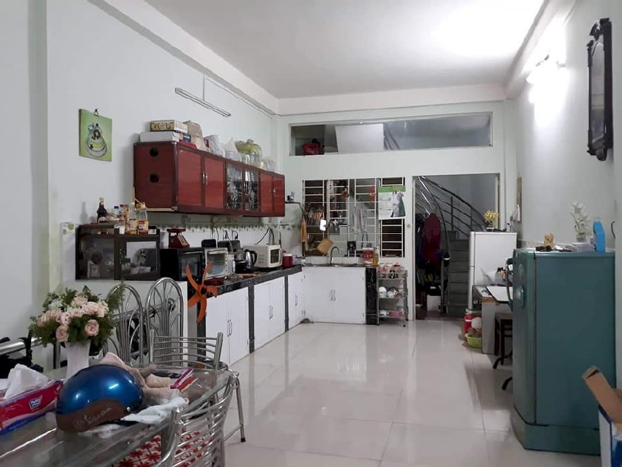 Bán nhà hẻm ba gác, Nơ Trang Long 64m2 trệt 1 lầu,Giá 4,3 tỷ.