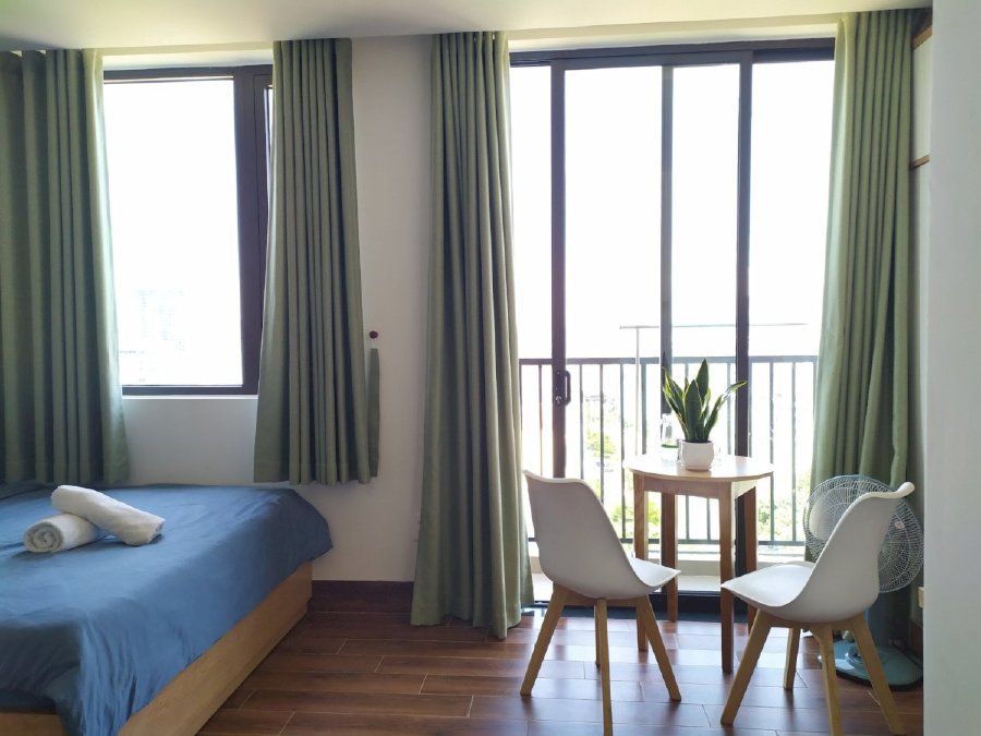 Forent Apartment view sea in Da Nang, 1studio 6,5ml/month. Separate apartment 8ml/month