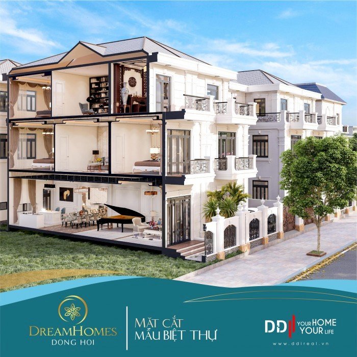 Đất Nền Dự Án Kđt Dreamhomes Ven Sông Cầu Rào - Phía Nam Đường Trần Hưng Đạo