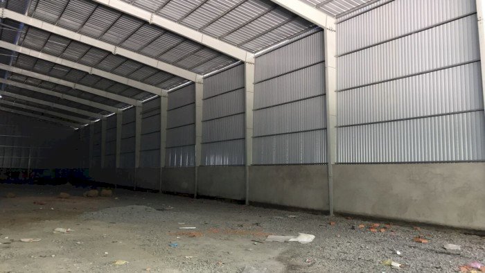 Cho thuê kho xưởng mới xây đang hoàn thiện mặt tiền Bình Chuẩn, TX. Thuận An
