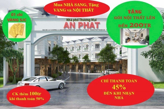 Mở bán 55 căn Nhà Phố tại trung tâm TP Thuận An- Bình Dương