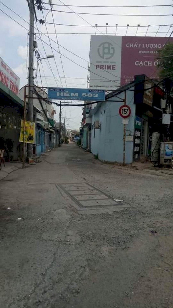 Bán nền hẻm 583 đương 30 tháng 4 55m2