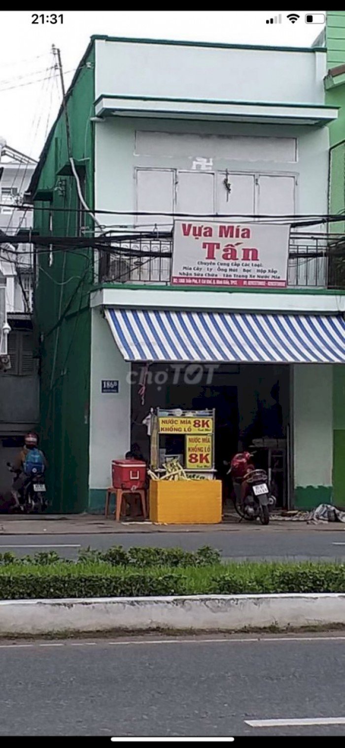 Bán nhà 1 trên 1 lầu góc 2 mặt tiền Trần Phú kê bên trường mầm non Thái Bình