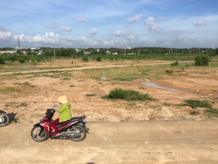 Đất lớn làm trọ, kho bãi đối diện KCN Phú Mỹ 3 sổ riêng có thổ