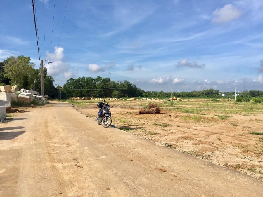 Đất lớn làm trọ, kho bãi đối diện KCN Phú Mỹ 3 sổ riêng có thổ