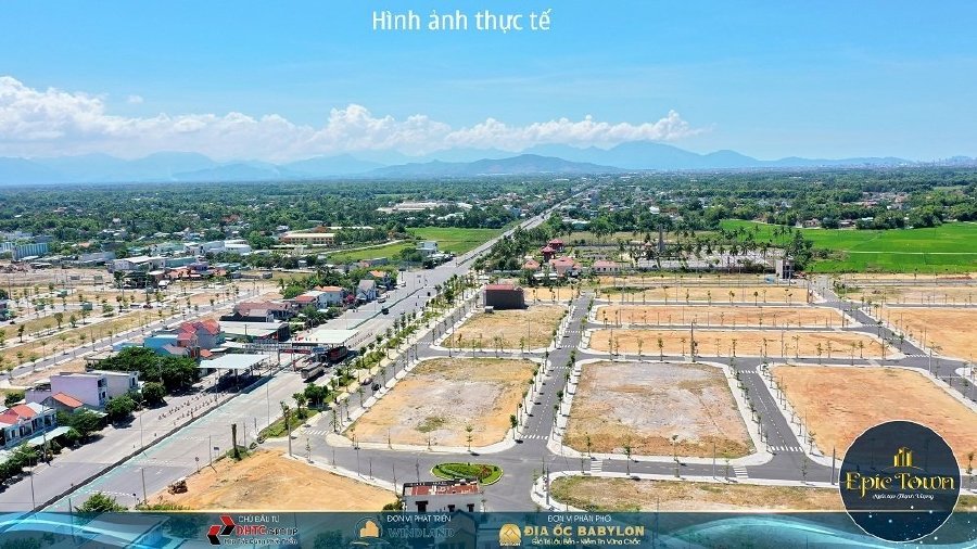 Mặt tiền Quốc Lộ 1A- Epic Town Điện Thắng- sổ đỏ trao tay