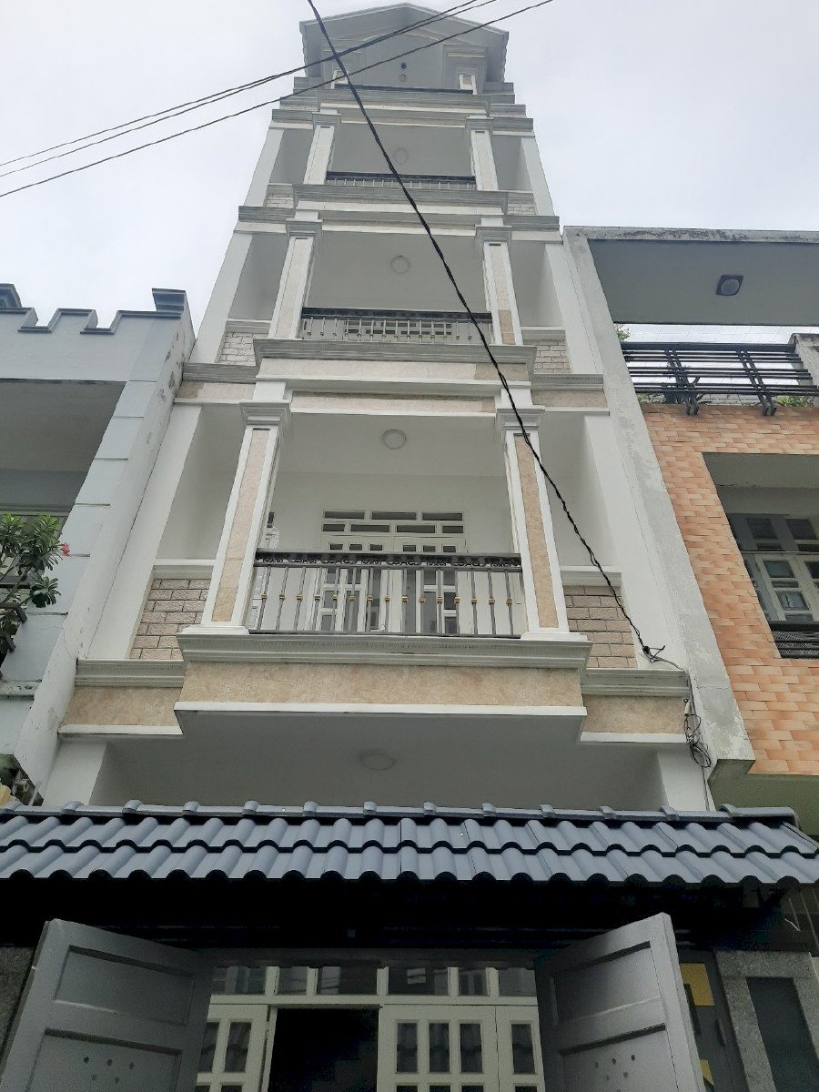 Bán nhà mới 5 tấm đường Hương Lộ 2, Bình Tân. 4x14m.